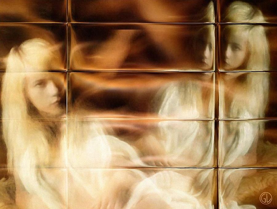 Mirror Digital Art - Selfreflection by Gun Legler