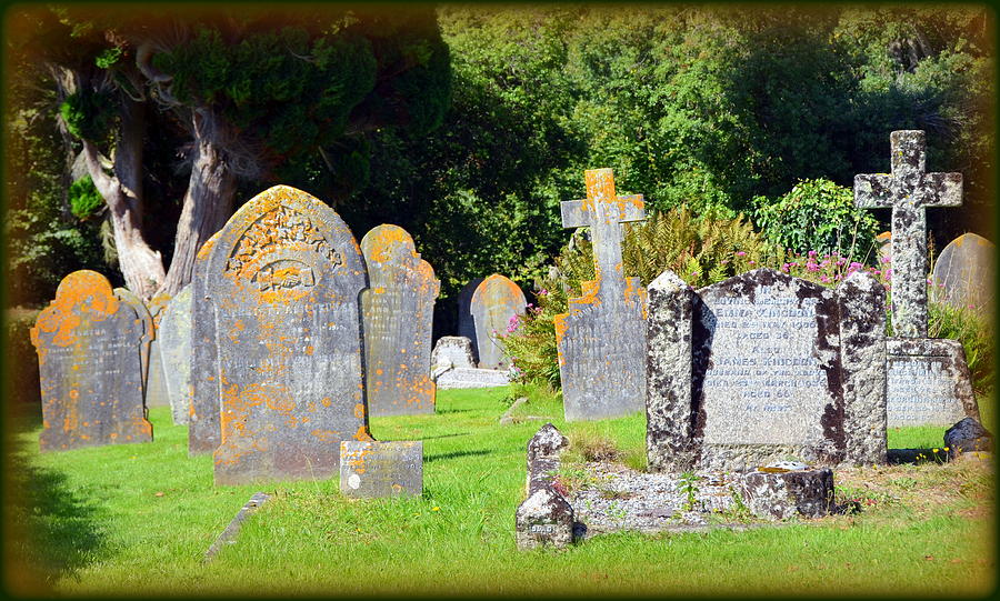 Selworthy Graveyard Photograph by Carla Parris