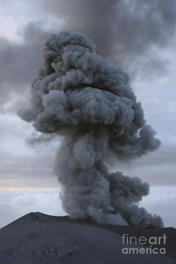 Semeru Eruption, Java Island, Indonesia Photograph