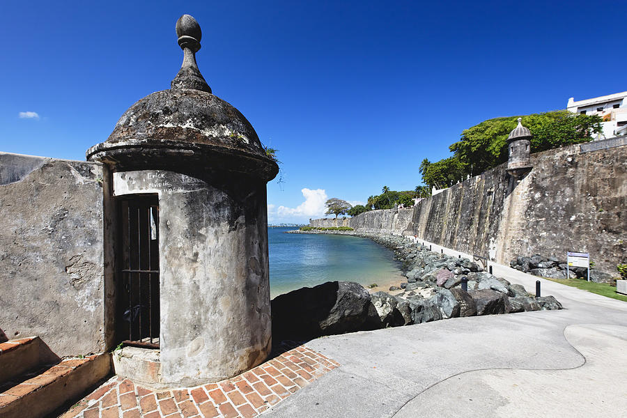 Architecture Photograph - Sentry Post on Paseo Del Morro by George Oze