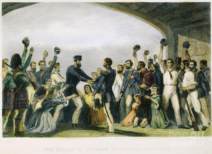 Sepoy Rebellion, 1857 Photograph by Granger