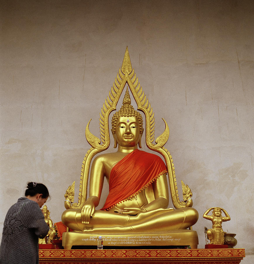 Serene Buddha In Thailand Photograph by Shaun Higson