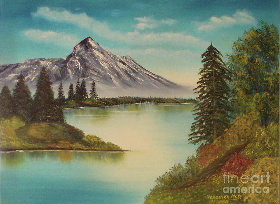 Serene Splendor Painting by Veronica Muse