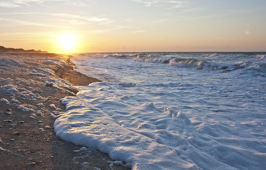 Beach Photograph - Serene Sunrise by Betsy Knapp
