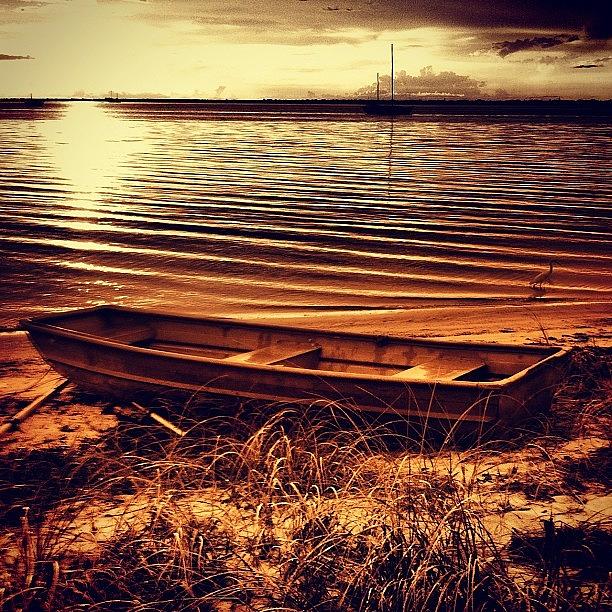 Beach Photograph - Serenity #puntagorda #charlottecounty by Michelle Huey