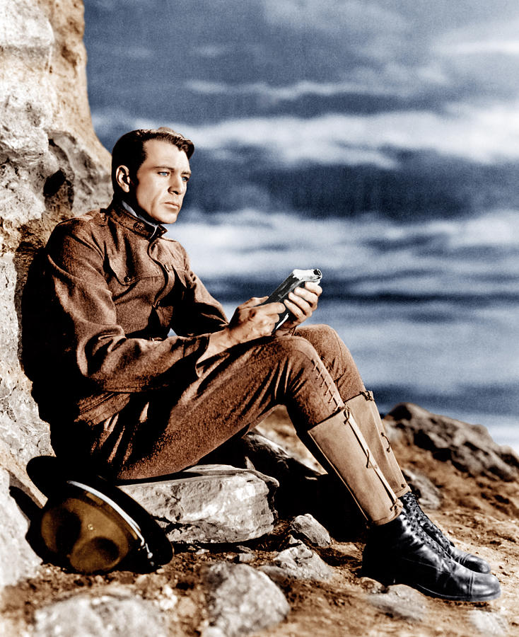 Sergeant York, Gary Cooper, 1941 Photograph by Everett