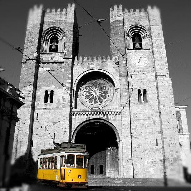 Church Photograph - #serielisboa #lisboa #capital #tranvia by Mercedes Tejado