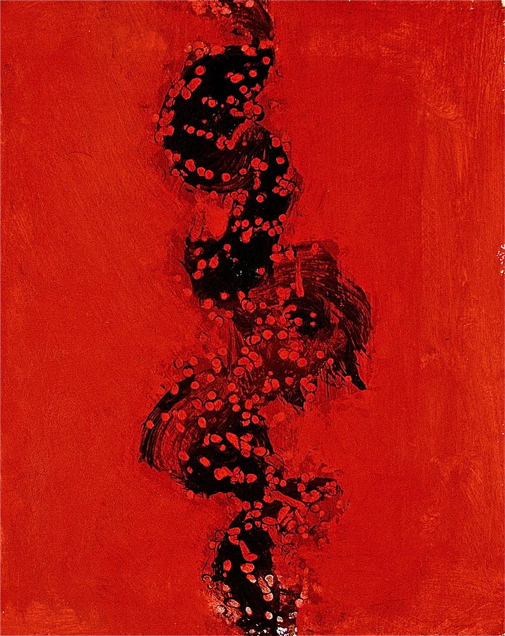 Serpentine All In A Roe  2 Painting by Cliff Spohn