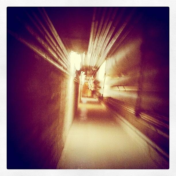 Tunnel Photograph - Service Tunnel #placesishouldntbe by James Davidson