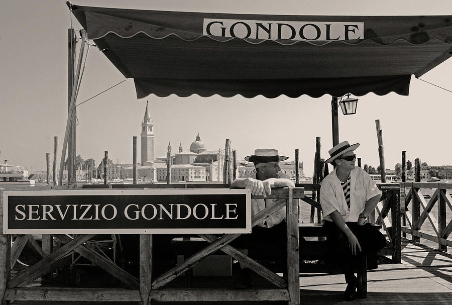 Servizio Gondole Photograph by La Dolce Vita
