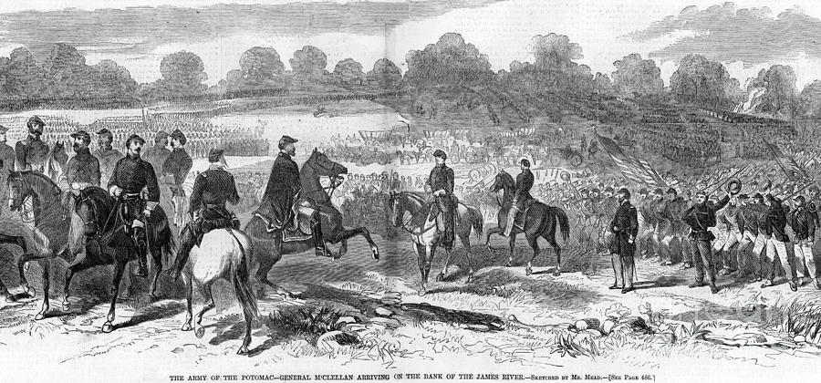 Seven Days Battles, 1862 Photograph by Granger