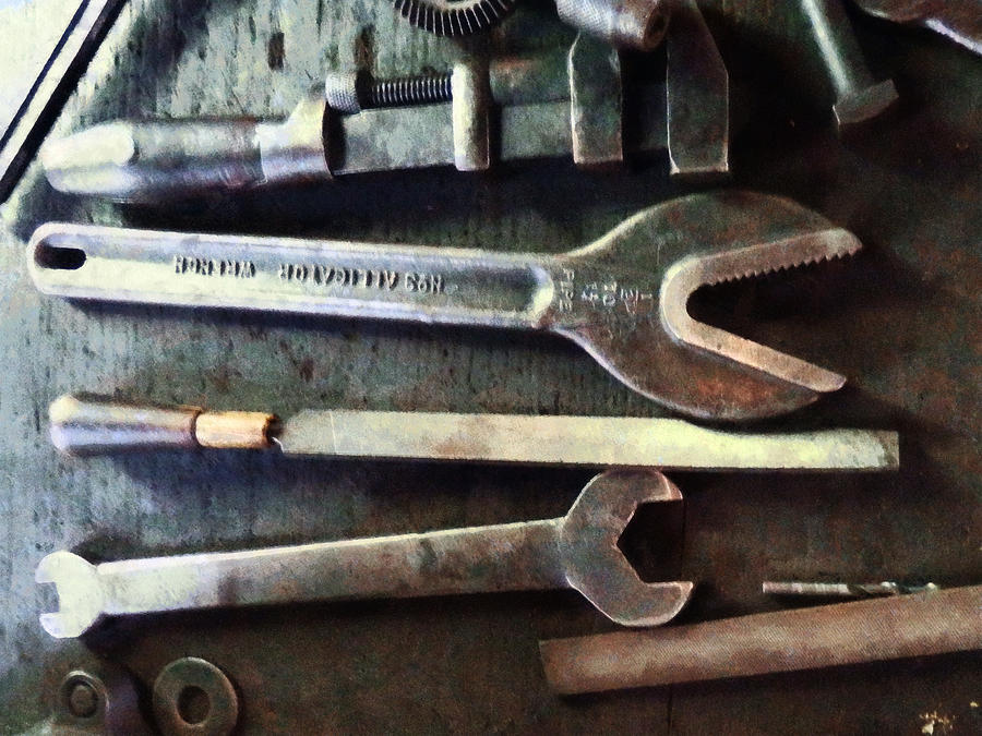 Several Wrenches Photograph by Susan Savad