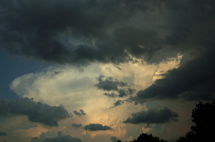 Severe Weather Battle in the Sky Photograph by LeeAnn McLaneGoetz McLaneGoetzStudioLLCcom