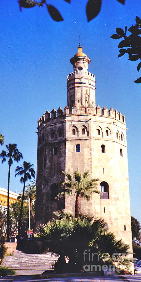 Seville Gold Tower Photograph by Barbara Plattenburg