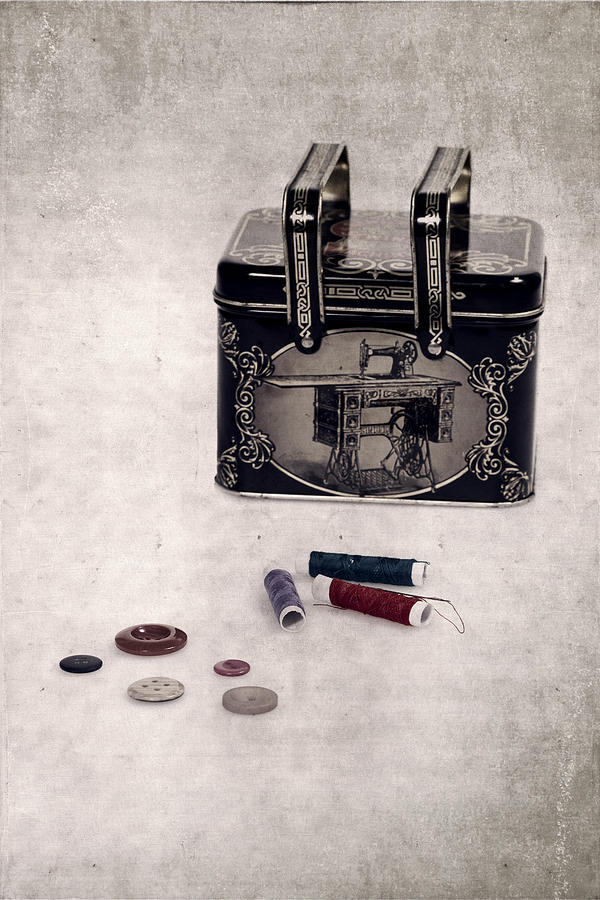 Still Life Photograph - Sewing Box by Joana Kruse