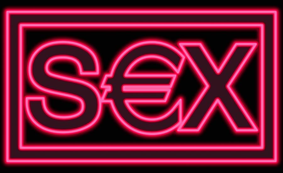 Sign Photograph - Sex Industry, Conceptual Image by Stephen Wood