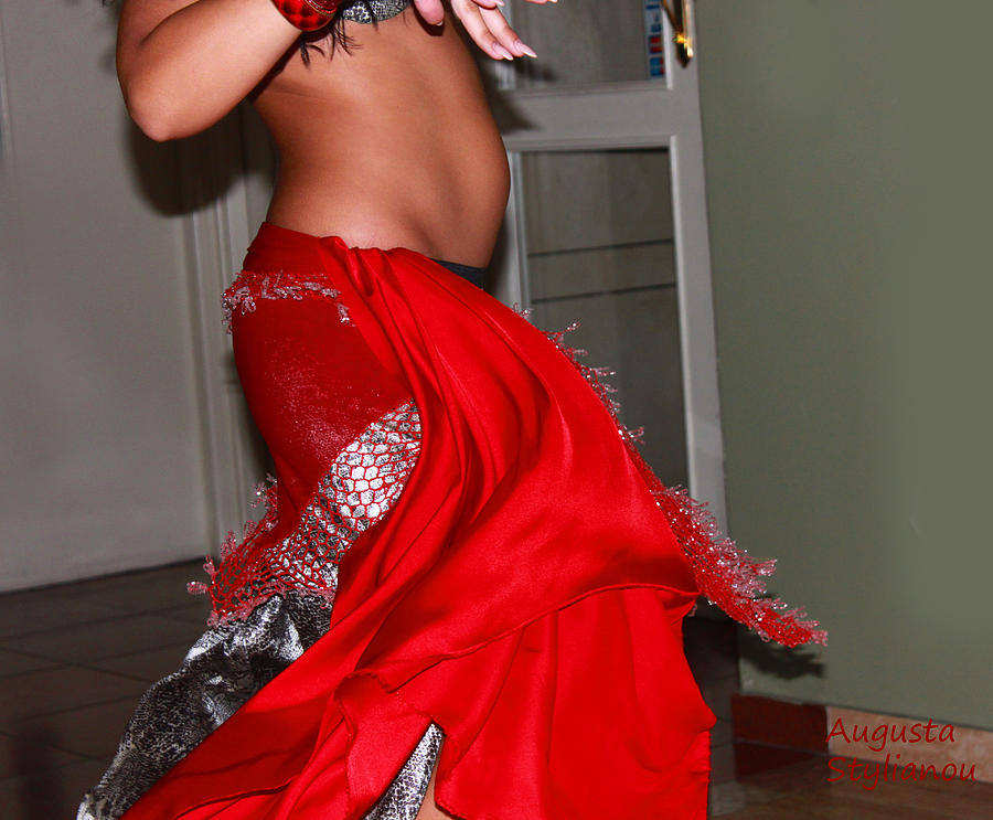 Belly Dancer Photograph - Sexy Belly Dancer by Augusta Stylianou