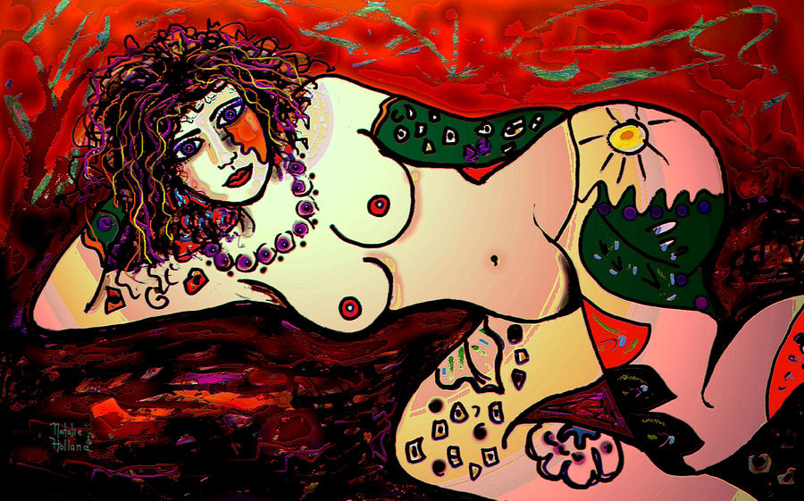 Sexy Girl Mixed Media by Natalie Holland