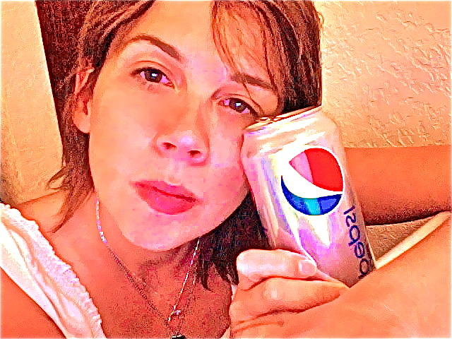 Sexy Pepsi Mixed Media by Silvana Vienne