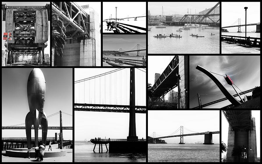 Sf Bridges Collage by Nalla J