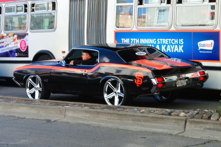 Sf Giants Muscle Car Photograph By Mychele White