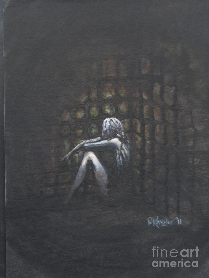 Shackled Painting by Patricia Kanzler