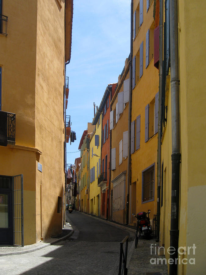 Shades of Gold Perpignan France Photograph by AnneKarin Glass