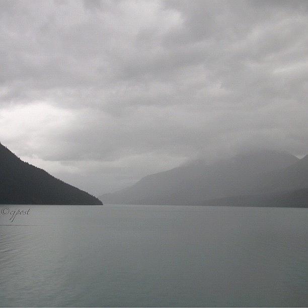 Mountain Photograph - Shades Of Gray. #nofilter #kenailake by Cynthia Post