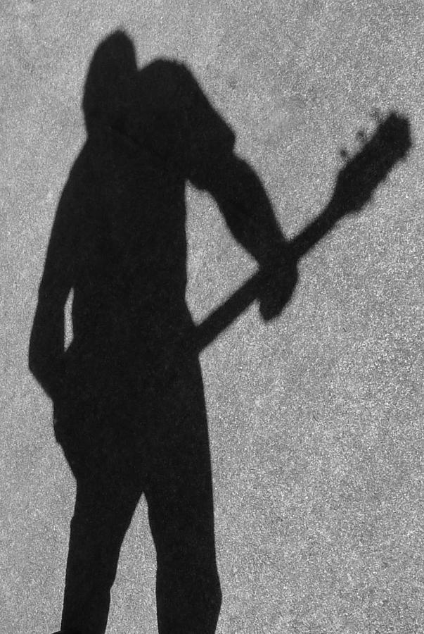 Shadow Guitar II Photograph by Richard Reeve