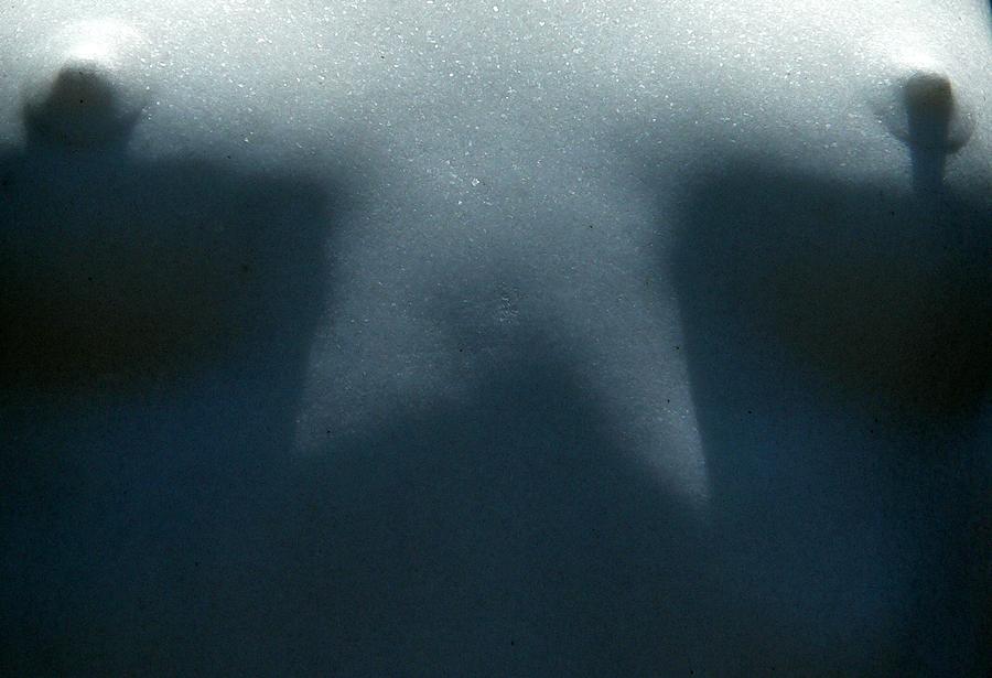 Shadow Light Breasts Photograph by Jeff Lowe