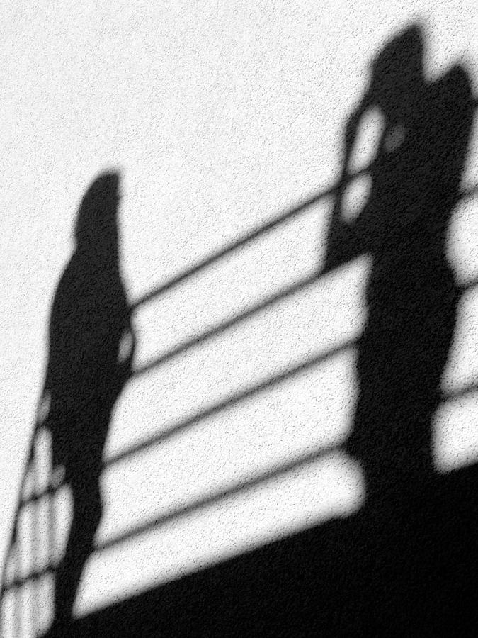 People Photograph - Shadow On The Wall III by Zoran Buletic