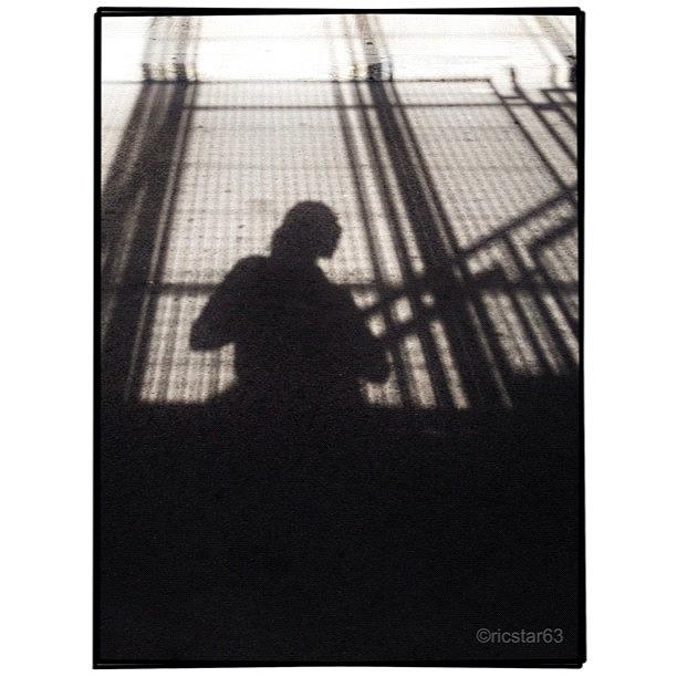 Instagram Photograph - Shadow Self Portrait by Ric Spencer