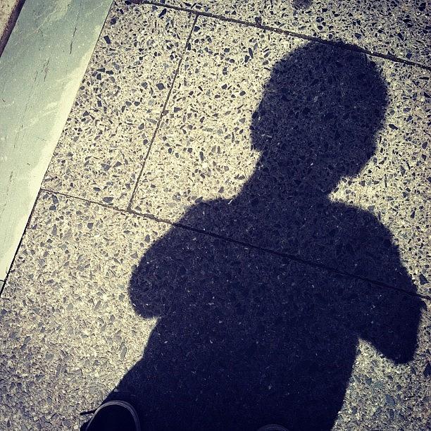 Kids Photograph - Shadow. #selfportrait Shot By #kingnaz by Mariama Rafetna