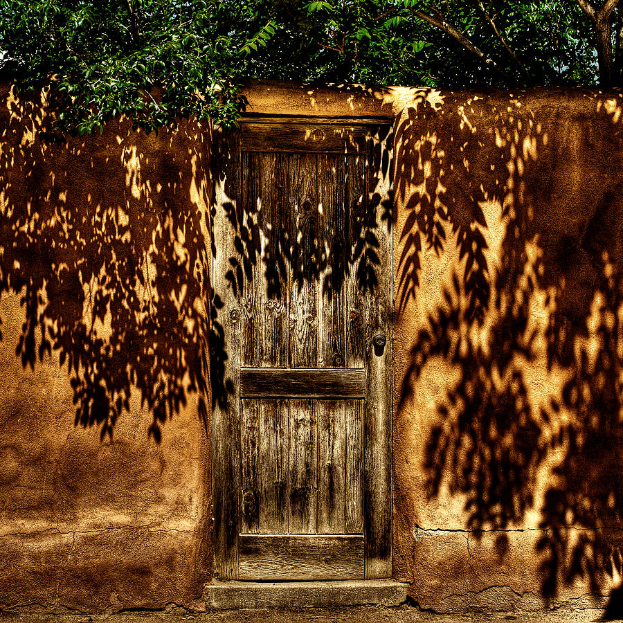 Shadowed Door Photograph by David Patterson