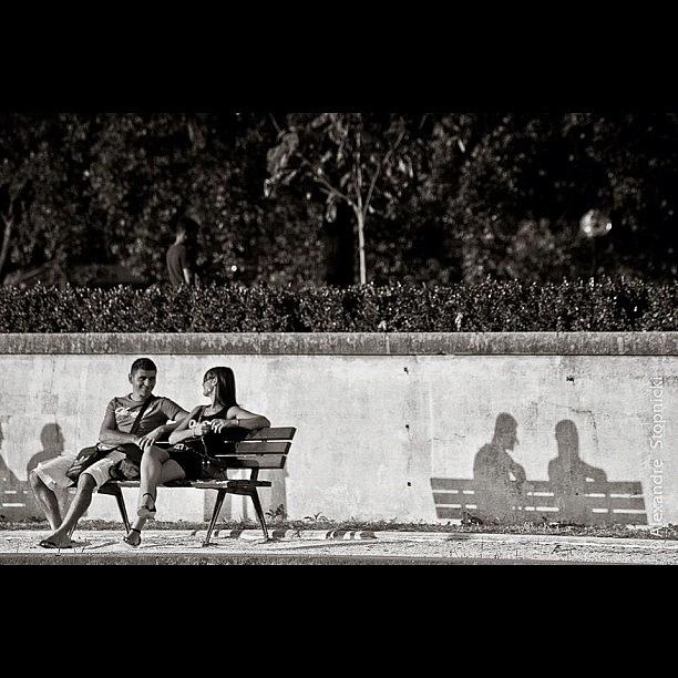 Paris Photograph - Shadows Love by Alexandre Stopnicki