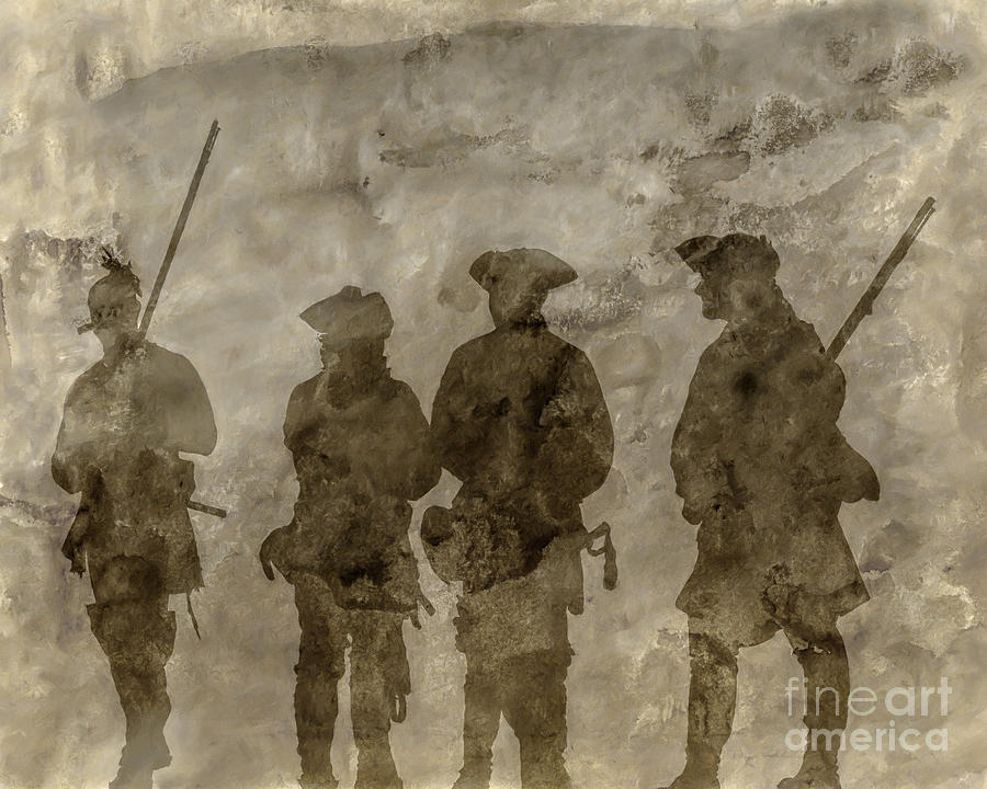 Shadows of the French and Indian War Digital Art by Randy Steele