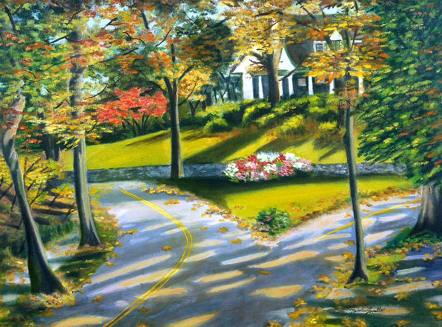 The Former Oakridge in Forest Park Painting by Madeline  Lovallo
