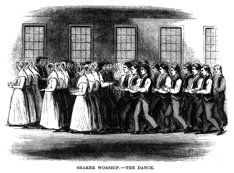 Shaker Worship Photograph by Granger Fine Art America