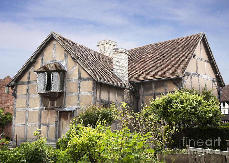 Shakespeares birthplace. Photograph by Jane Rix