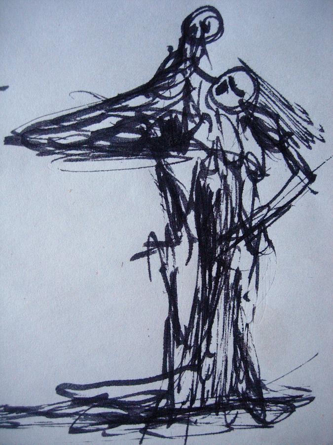 Shall We Have This Dance Drawing by Diane montana Jansson