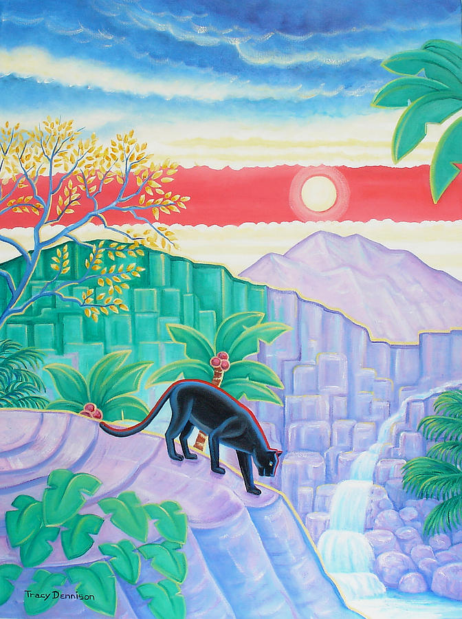 Shangra-la Painting by Tracy Dennison