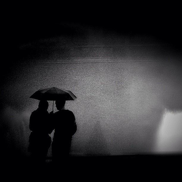 Umbrella Photograph - Sharing by Robbert Ter Weijden