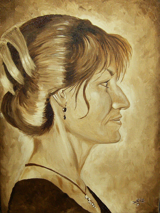 Sharon Painting - Sharon by Robert Fenwick May Jr Sharon Painting - Sharon by Robert Fenwick May Jr