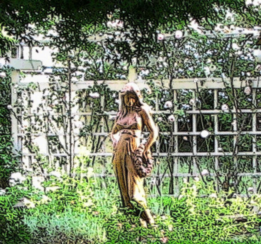 She Wandered Through The Garden Of My Mind Digital Art by Ben Freeman