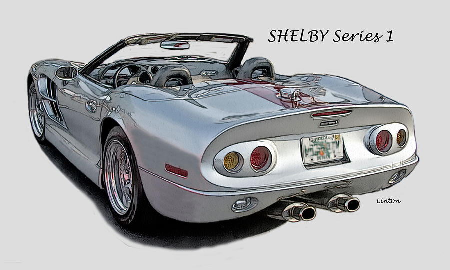 Shelby Digital Art by Larry Linton
