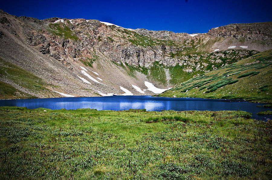 Shelf Lake Summit Photograph by Casey Barber - Fine Art America