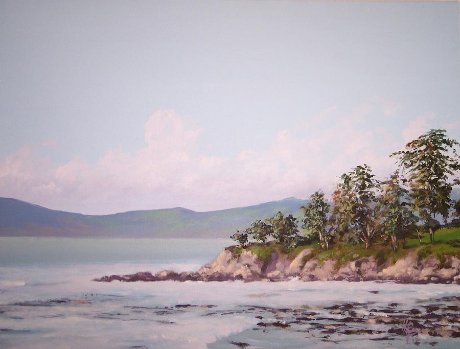 Shell Beach Painting by Philip Fleischer