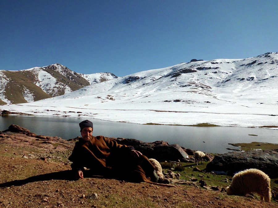 Shepherd in The Atlas Mountains Photograph by Miki De Goodaboom
