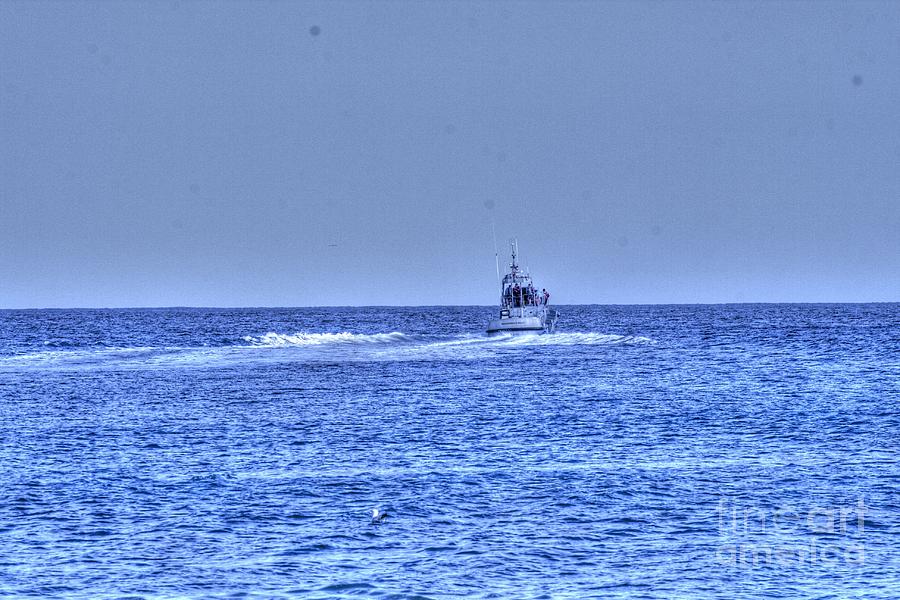 Ship Going Out to Sea HDR Photograph by Al Nolan
