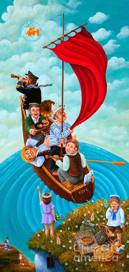Ship Of Fools Painting by Igor Postash